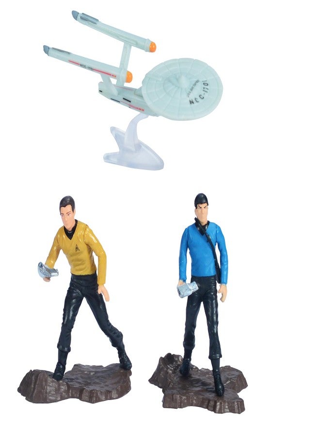 World's Smallest Star Trek Bundle Set of 3 Micro Figures - Image 2
